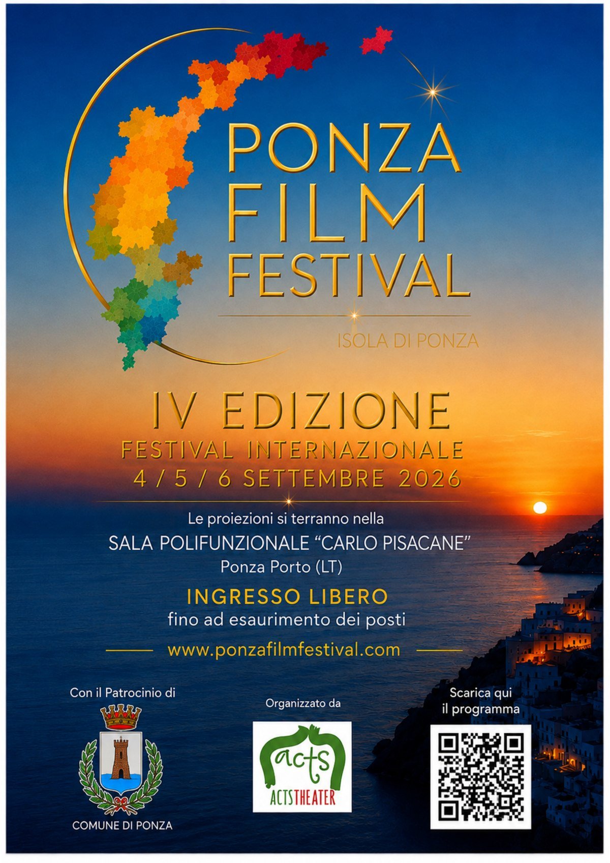 Ponza Film Festival 2026: la quarta edizione porta sull'isola i protagonisti del cinema