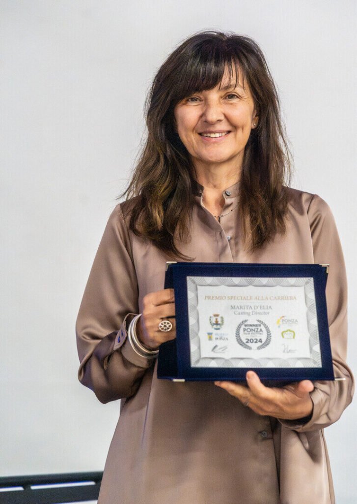 Ponza Film Festival September 2024 Award Ceremony 4 La direttrice di casting Marita d'Elia