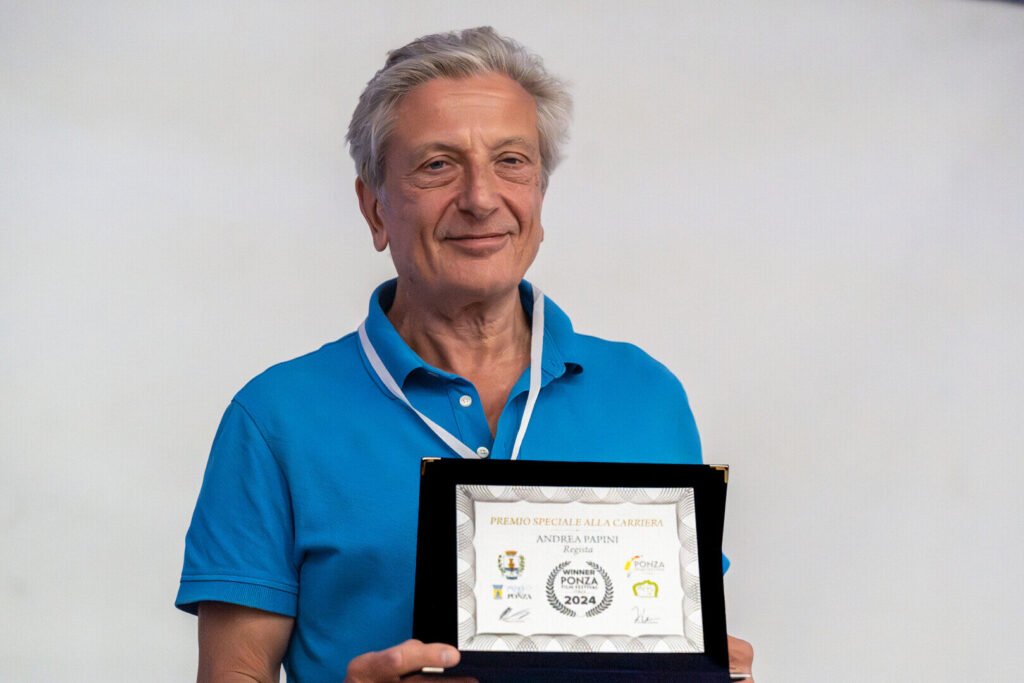 Ponza Film Festival September 2024 Award Ceremony 6 Andrea Papini, regista del film "I nostri ieri"